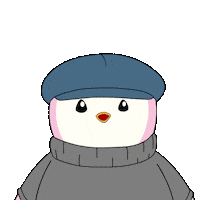 Licking Just Kidding Sticker by Pudgy Penguins
