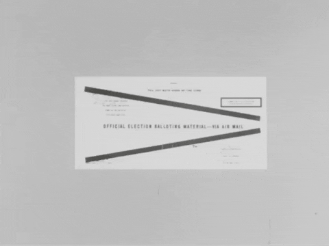 Vote By Mail Voting GIF by US National Archives