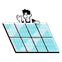 Photovoltaik Sticker by SWM Magdeburg