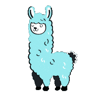Lama Sticker by SWM Magdeburg
