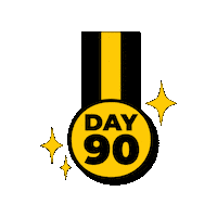 hopethemission 90 day challenge 90daychallenge 50in90 90 day mission Sticker