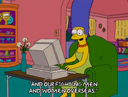 working marge simpson GIF