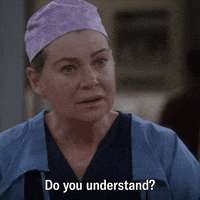 Angry Greys Anatomy GIF by ABC Network