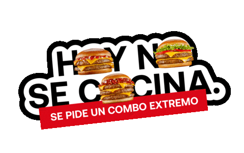 Burger Fries Sticker by Hamburguesas Extremas