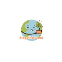 Earth Planet Sticker by weDo/ Professional