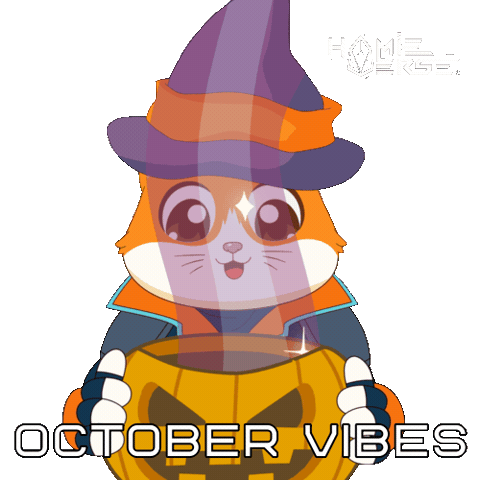 Trick Or Treat Halloween Sticker by Hamieverse