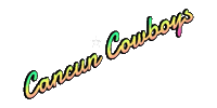 Cancun Cowboys Sticker