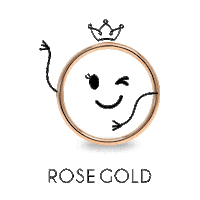 Rosegold Sticker