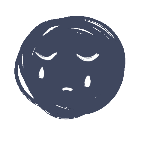 Vi8letta giphyupload sad crying cry Sticker