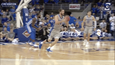 slam dunk GIF by Creighton University Athletics