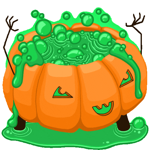 alleyauchtercreative giphyupload halloween green magic Sticker