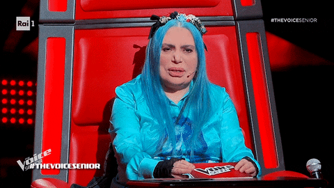 The Voice Grande GIF by The Voice of Italy