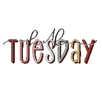 Tuesday Hello Sticker