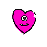 i love you heart Sticker by Sketchbrooke