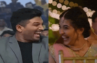 Allu Arjun Laughing GIF