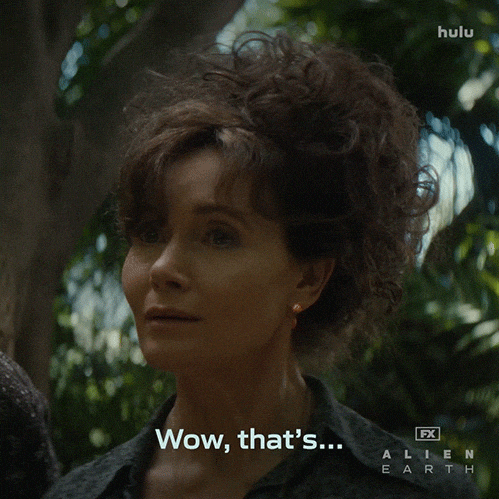 Fx Networks Wow GIF by Alien: Earth