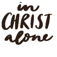 In Christ Alone Jesus Sticker