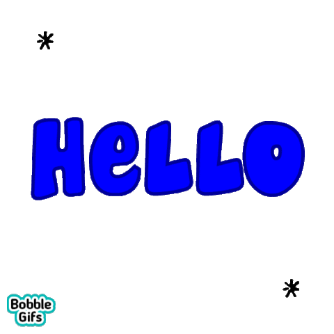 Hello Sticker by Bobble