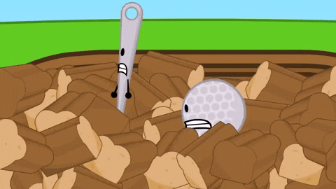 Pupplez giphygifmaker bfdi drowning in bread GIF