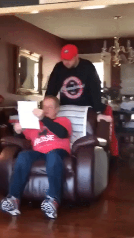 Georgia Bulldogs Fan Breaks Down After Son Surprises Him With Playoff Ticket