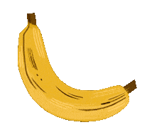 Fruit Banana Sticker