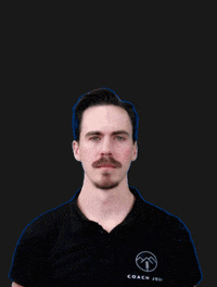 Scowl Reaction GIF by Coach Josh