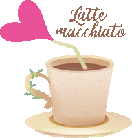 colazionedaaugusta lattemacchiato colazionedaaugusta cafecomleite milkwithcoffee Sticker