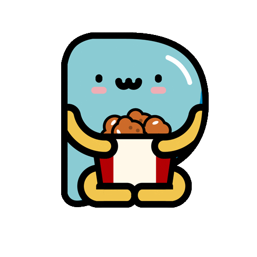 Hungry Fast Food Sticker by Partipost