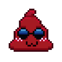 Art Shitting Sticker by Poopies.io