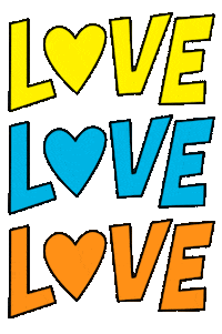 I Love You Heart Sticker by Carawrrr