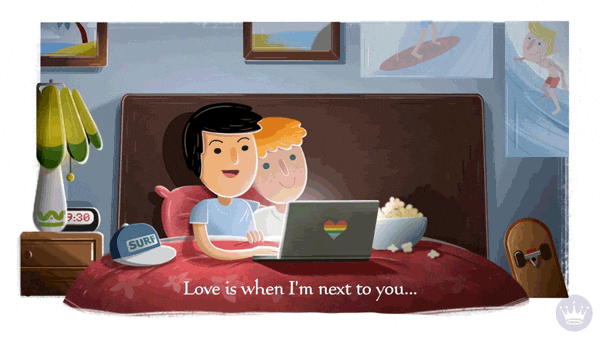 Gay Pride GIF by Hallmark Gold Crown