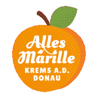 Marille Sticker by Stadtmarketing Krems