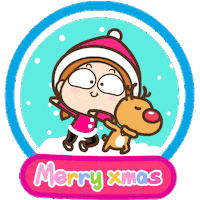 Happy Christmas Sticker