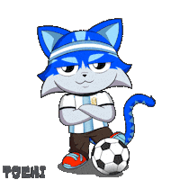 Football Win Sticker by Toshithecat