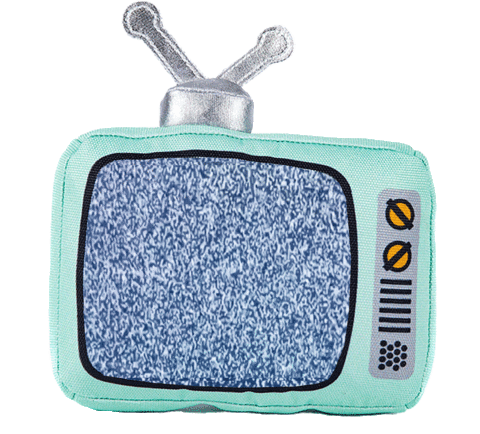 woofandwhiskerspet giphyupload tv retro heb Sticker