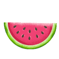 Water Melon Summer Sticker by DeeBee's Organics