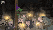 Scared Burn The Witch GIF by Adult Swim