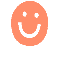 Happy Smiley Face Sticker