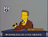 season 9 fox censor GIF