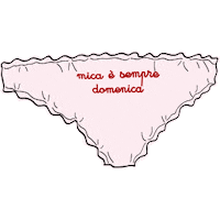 shh_milano shh underwear slip panties Sticker