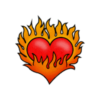 In Love Sticker by Rad Coffee