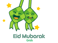 Raya Grab Sticker by GrabFoodMY