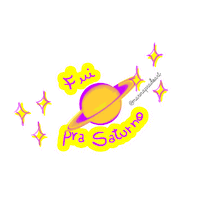 Planet Saturn Sticker