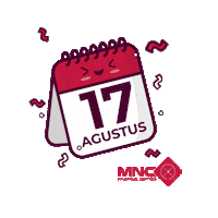 17 Agustus Love Sticker by MNC Kapital Indonesia