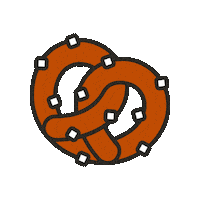 Snacks Pretzel Sticker by Maeve Chocolate