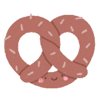 Heart Snacks Sticker