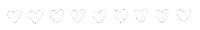 Blanco Hearts Sticker
