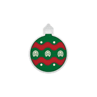 Happy Holidays Christmas Ornament Sticker by Rastaclat Bracelets