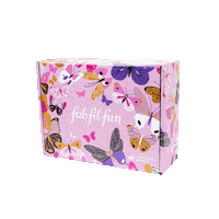 Pink Box Sticker by FabFitFun