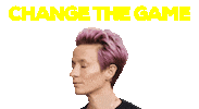 Voting Megan Rapinoe Sticker by When We All Vote
